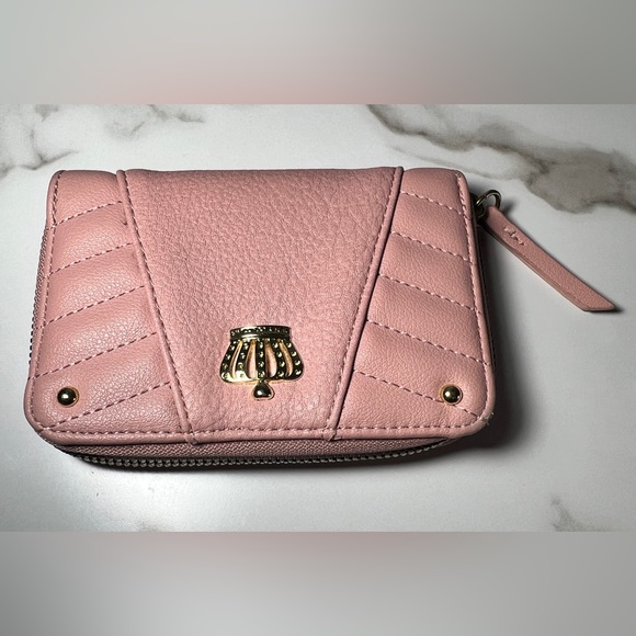 Juicy Couture Bags Juicy Couture Blush Pink Wallet With Golden Juicy Couture Logo Poshmark